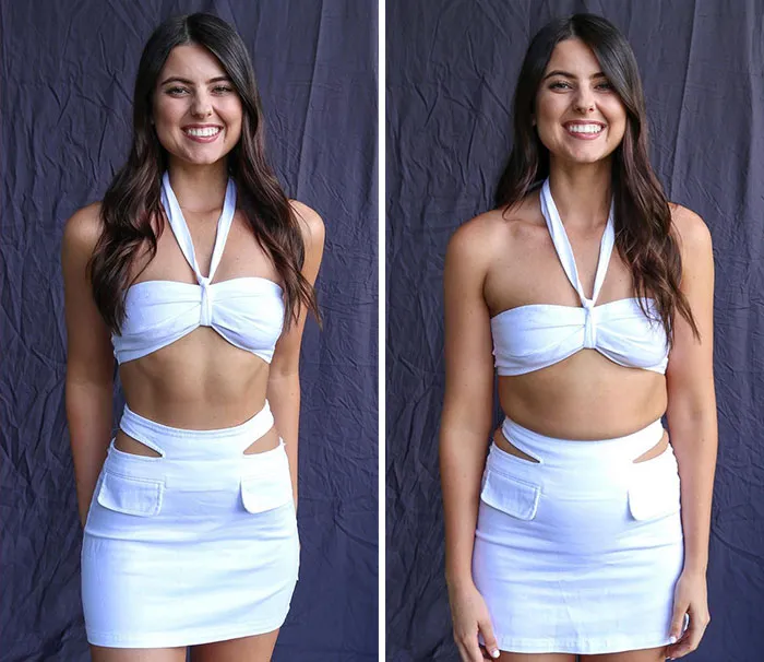 Esta chica muestra cómo luce su cuerpo sin poses ni ediciones