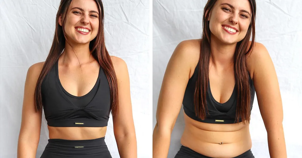 Esta chica muestra cómo luce su cuerpo sin poses ni ediciones