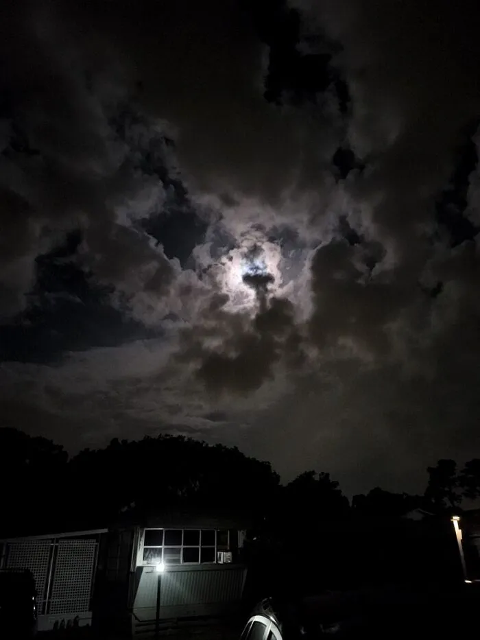 The Moon Over Central Florida