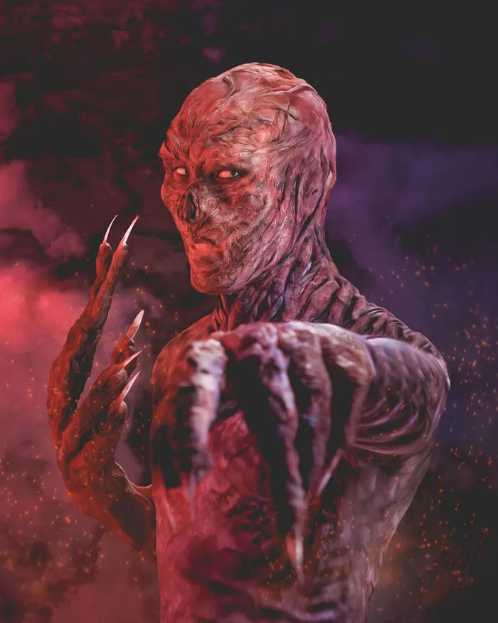 Eugene Lee Yang como Vecna de Stranger Things