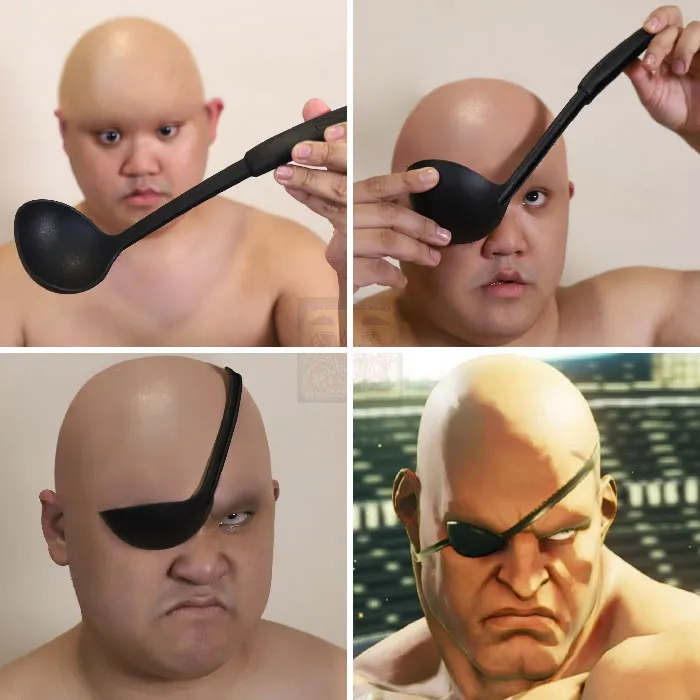 Este chico hace los cosplays más creativos y locos con muy poco presupuesto (nuevas fotos)