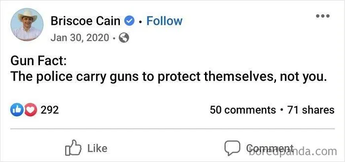 Small Town Texas Politician Shares The Real Reason Police Are Armed