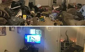 35 Satisfying Pics Of Spaces Before And After Being Cleaned