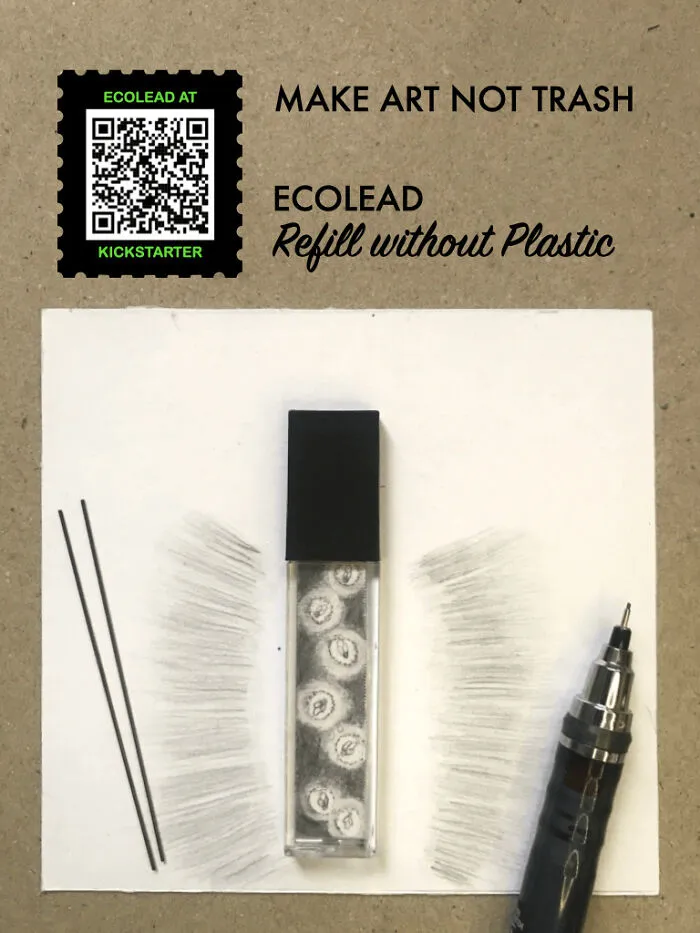 Draw Fire Flies Without Plastic Trash