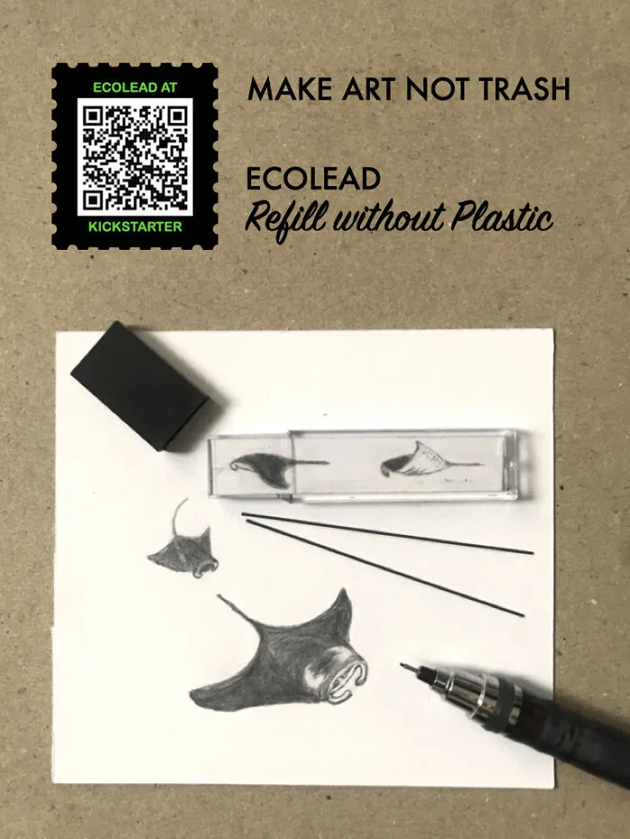Draw Manta Rays  Without Plastic Trash