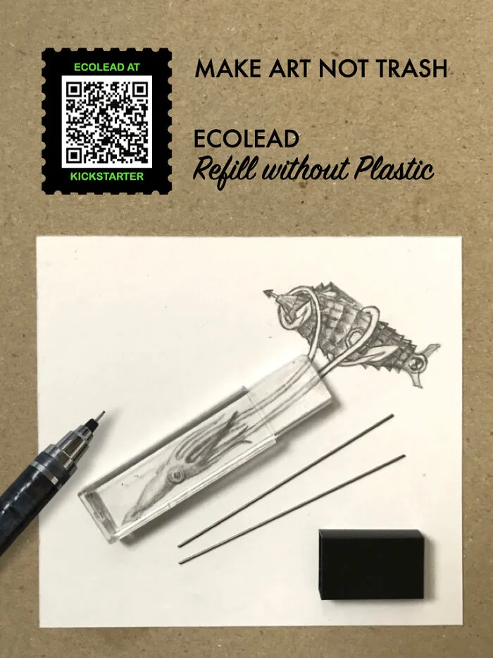 Draw The Giant Squid And The Nautilus Without Plastic Trash
