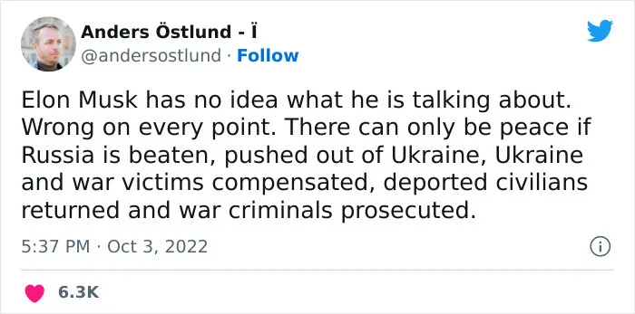 Twitter Is Going Mad After Elon Musk Tweets That “Crimea Is Formally Part Of Russia” And Here Are 30 Reactions