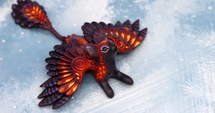 I Make Fantastic-Looking Animals Out Of Velvet Clay And Casting Resin (50 New Pics)