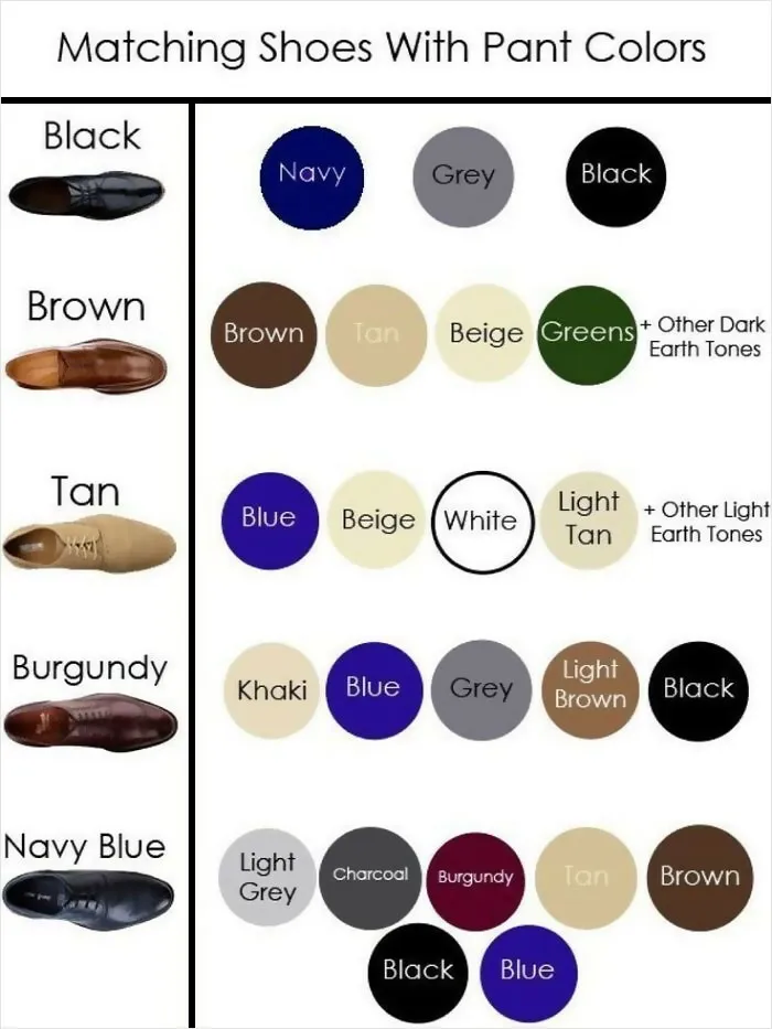 Best Formal Shoes+pant Combinations