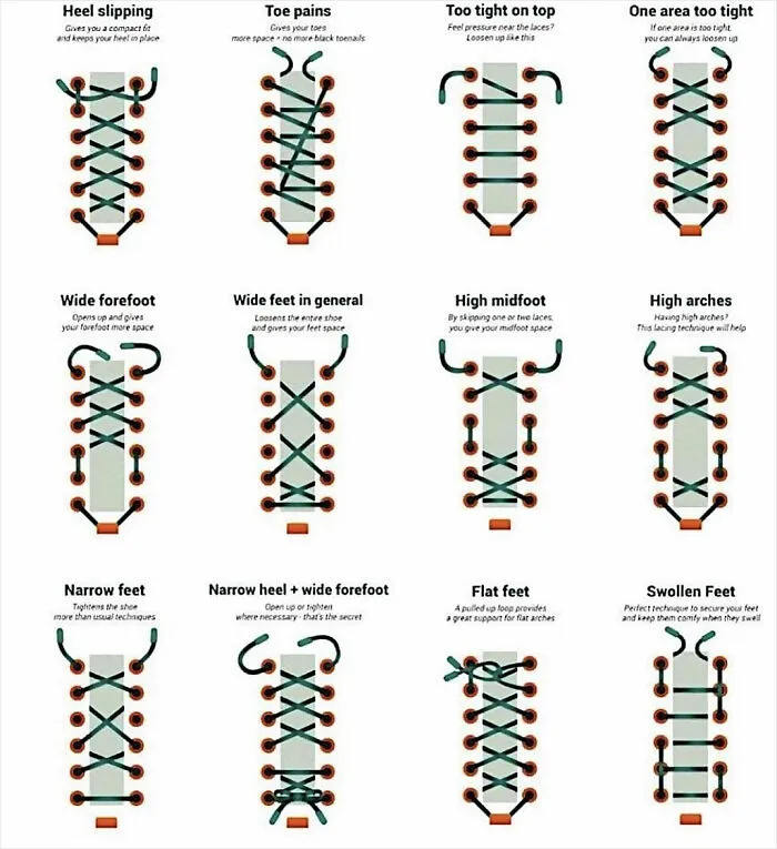 Lacing Up Running Shoes