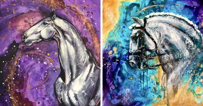 Emerging Artist Explains Her Unique Process (8 Pics)