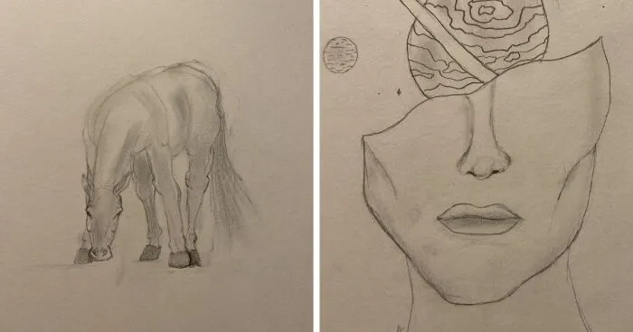 I Am A 14-Year-Old Artist, And Here Is My Best Work (12 Pics)