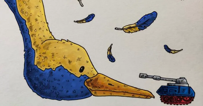 I Created 9 Illustrations About Russia's Invasion Of Ukraine