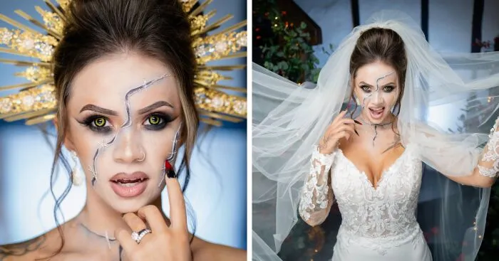 I Took Photos Of A Vampire Bride For Halloween At The Pilgrim's Rest In Battle (21 Pics)