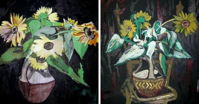 I Painted Some Sunflowers (6 Pics)