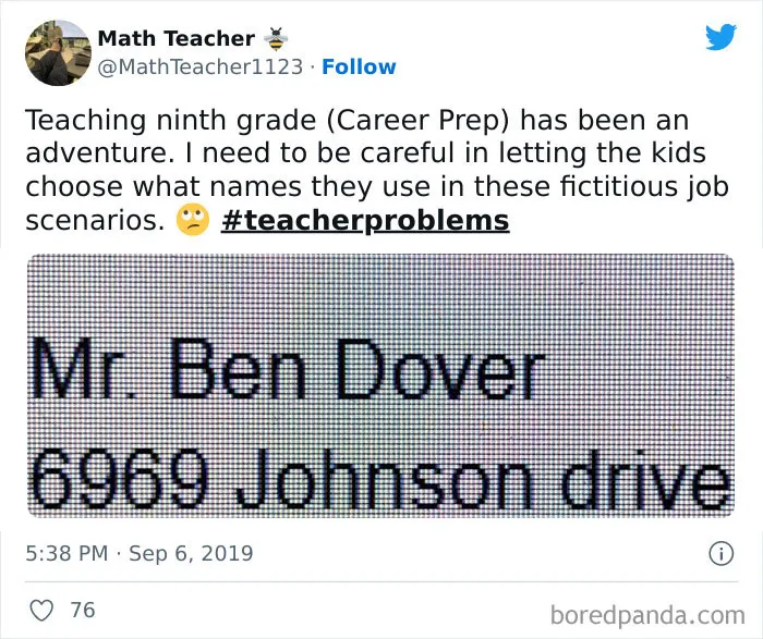 50 Times Teachers Tweeted Something So Hilarious, It Had To Be Shared