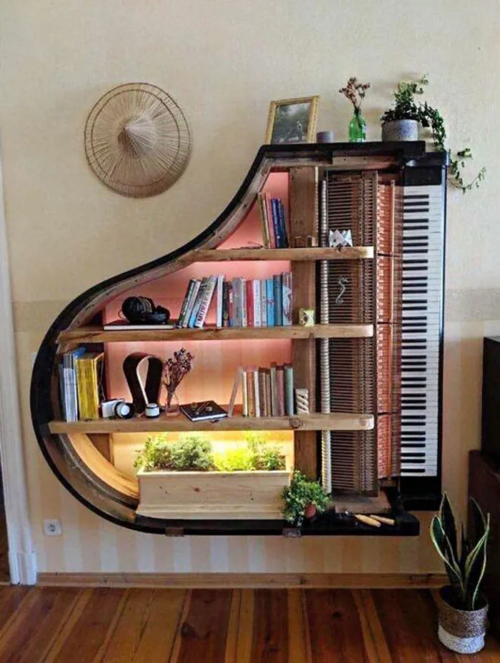‘Build Us A Shelf, You’re The Piano Fan Build Us A Shelf With A Light  La, La-La, Di-Di-Da’