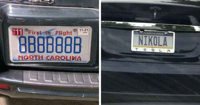 Folks Are Cracking Up At These 30 License Plates As Seen On The Road