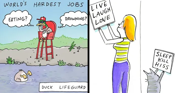 Artist Creates Funny Comics In Hopes Of Sharing A Laugh With Somebody (50 New Pics)