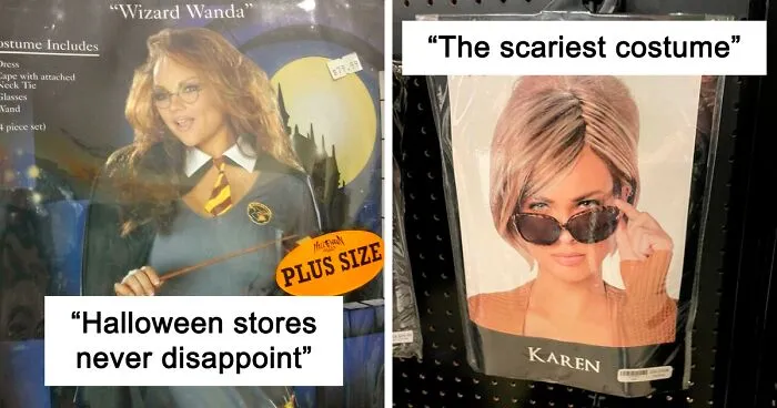 People Are Sharing The Funniest Off-Brand Halloween Costumes They’ve Found This Year, Here Are 40 Of The Worst Ones (New Pics)
