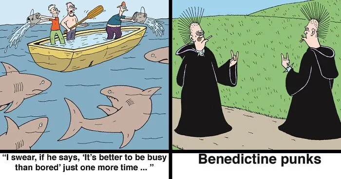 50 Humorous And Silly Comics By Rubes Cartoons