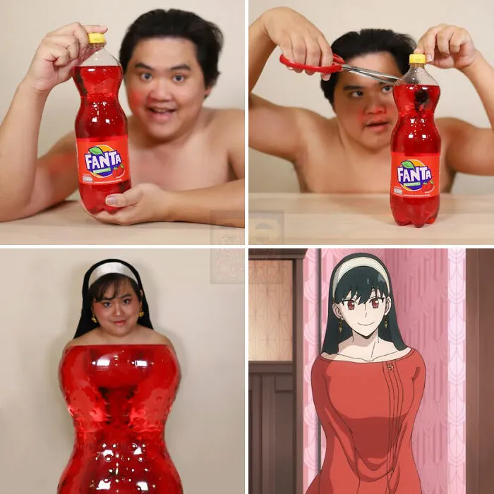 Este chico hace los cosplays más creativos y locos con muy poco presupuesto (nuevas fotos)