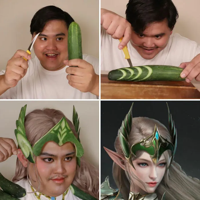 Low-Cost Cosplay Guy Strikes Again, And Here Are 50 Of His Most Creative, Yet Unhinged Costumes (New Pics)
