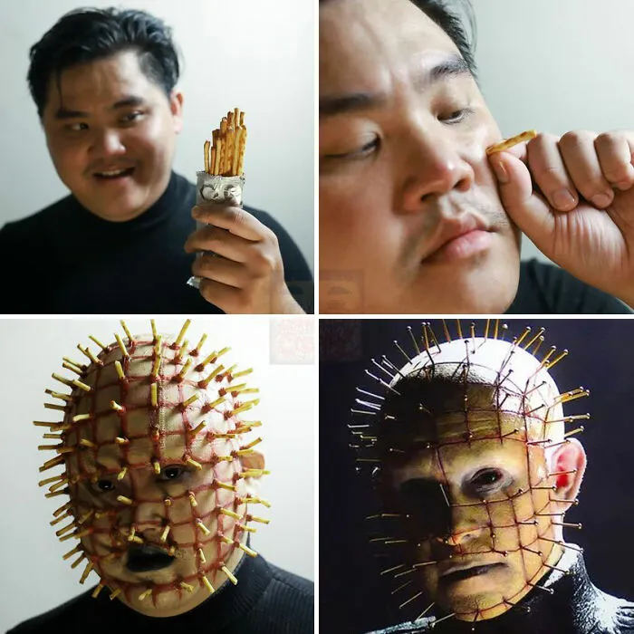 Este chico hace los cosplays más creativos y locos con muy poco presupuesto (nuevas fotos)