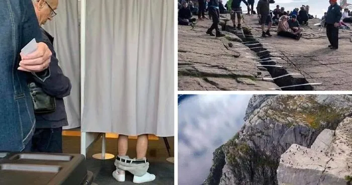 50 Pics Without Context That Get Weirder And Weirder The Longer You Look At Them, As Shared On This Online Group (New Pics)