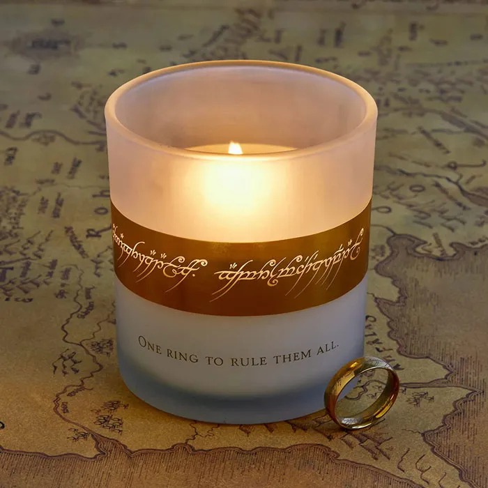 The Lord Of The Rings Candle - Ring Of Power Replica Reveals When Wax Is Burned