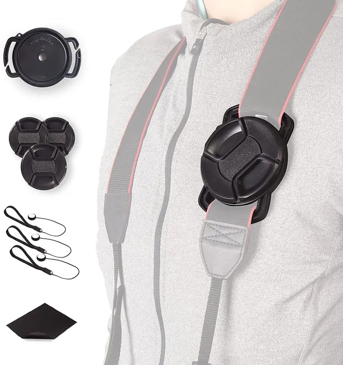 Camera Buckle Lens Cap Holder