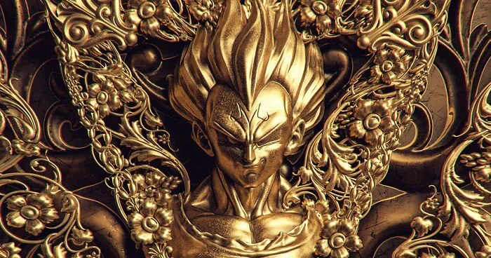 This Artist Made 3D Renders Of Famous Pop Culture Characters That Are 'Covered' In Gold, And Here Are His Best 21 Works