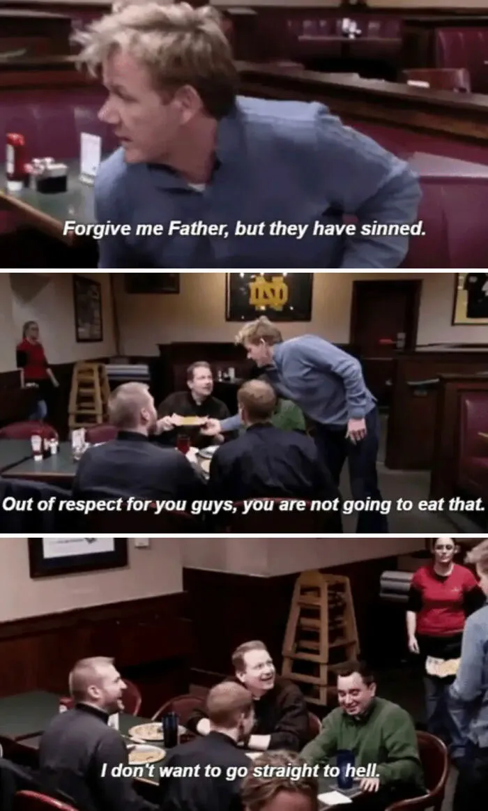 People Are Cracking Up At These 35 Roasts By Chef Gordon Ramsay