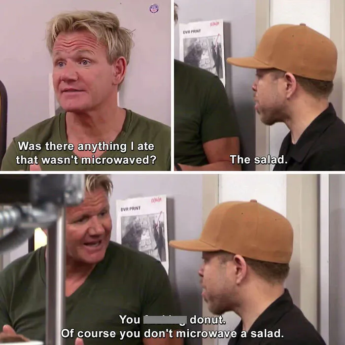 People Are Cracking Up At These 35 Roasts By Chef Gordon Ramsay