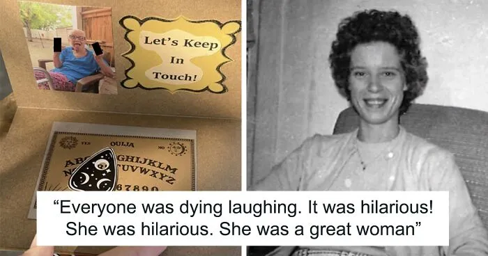 “Let’s Keep In Touch!”: Hilarious Grandma Has Ouija Boards Distributed At Her Funeral