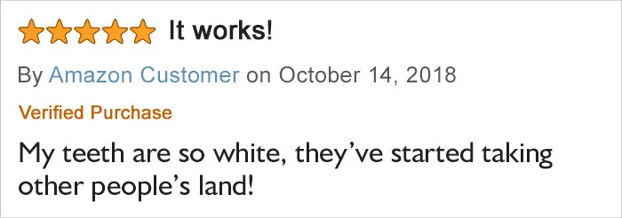 A Review For Caliwhite Teeth Whitening Gel That Got Political Very Quickly.