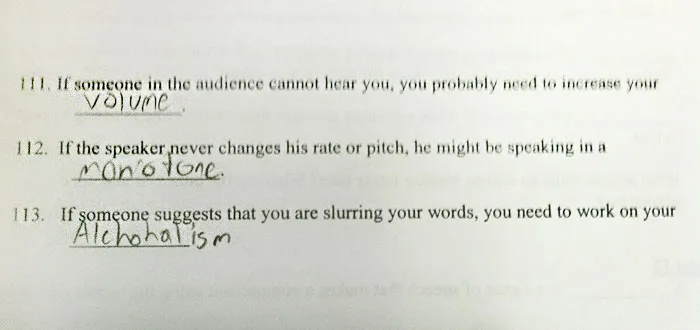 My Dad Just Texted Me This. Student Submitted This For His Final