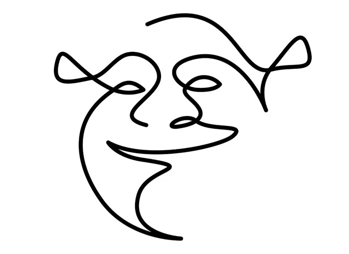 Our Simple But Challenging One-Line Drawings Of Iconic Fictional Characters (30 Pics)