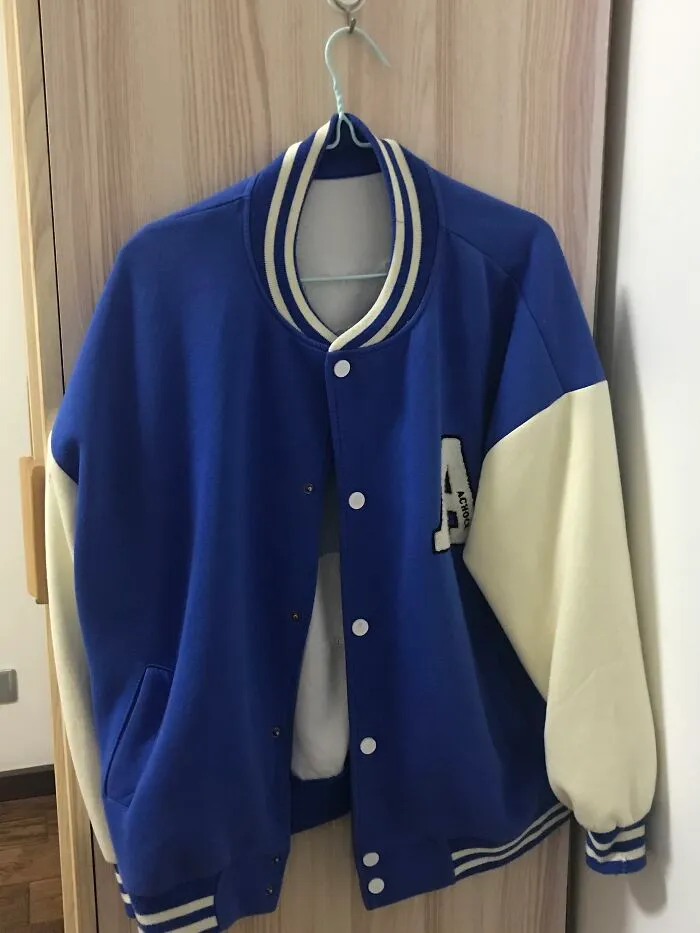 My Oversized Baseball Jacket