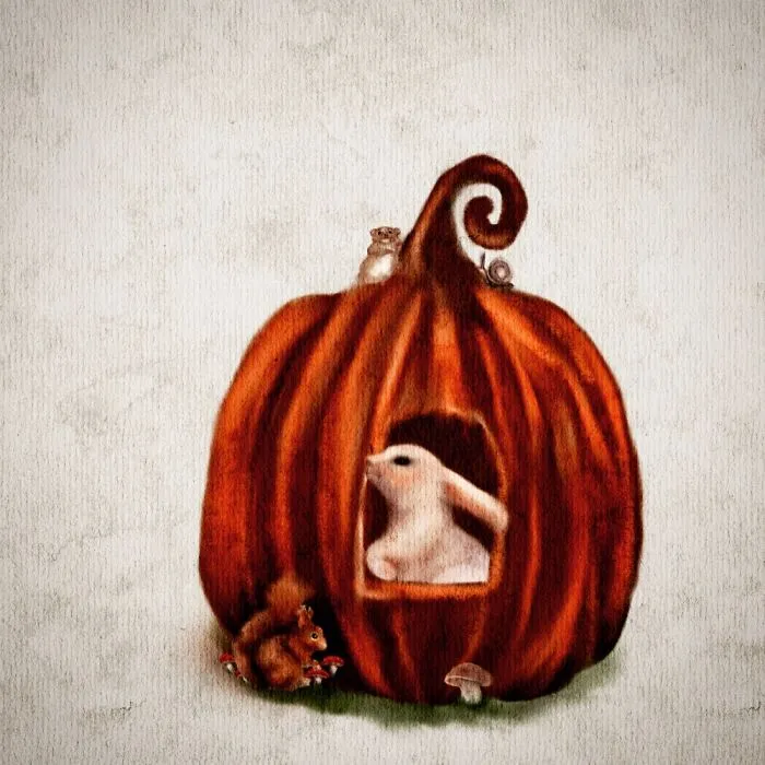 Halloween Watercolors Made On iPad (9 Pics)