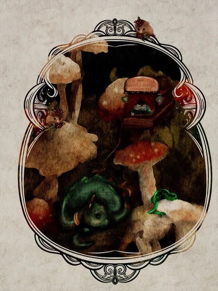 Halloween Watercolors Made On iPad (9 Pics)
