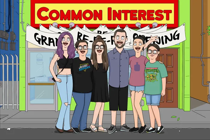 This Company Turns People Into Bob’s Burgers Characters, And Here Are 10 Of Their Best Works
