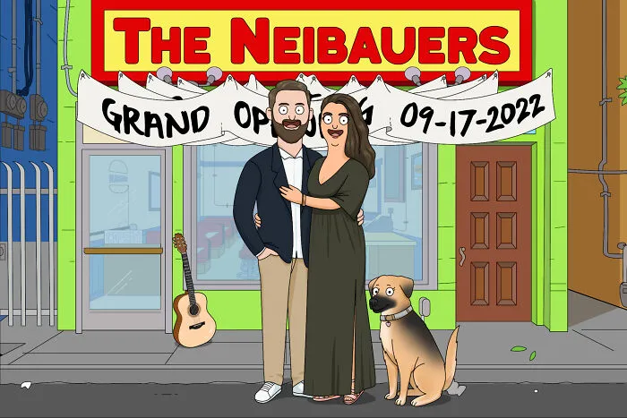 This Company Turns People Into Bob’s Burgers Characters, And Here Are 10 Of Their Best Works