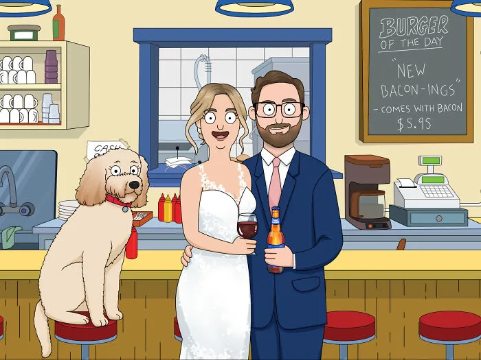 This Company Turns People Into Bob’s Burgers Characters, And Here Are 10 Of Their Best Works