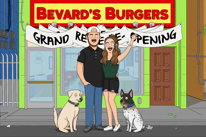 This Company Turns People Into Bob’s Burgers Characters, And Here Are 10 Of Their Best Works