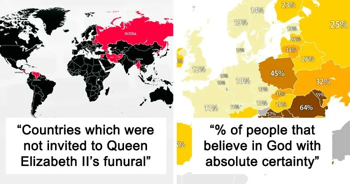 “Countries Where It Has Never Snowed”: 50 Fascinating New Maps That Might Teach You Something New About Our World