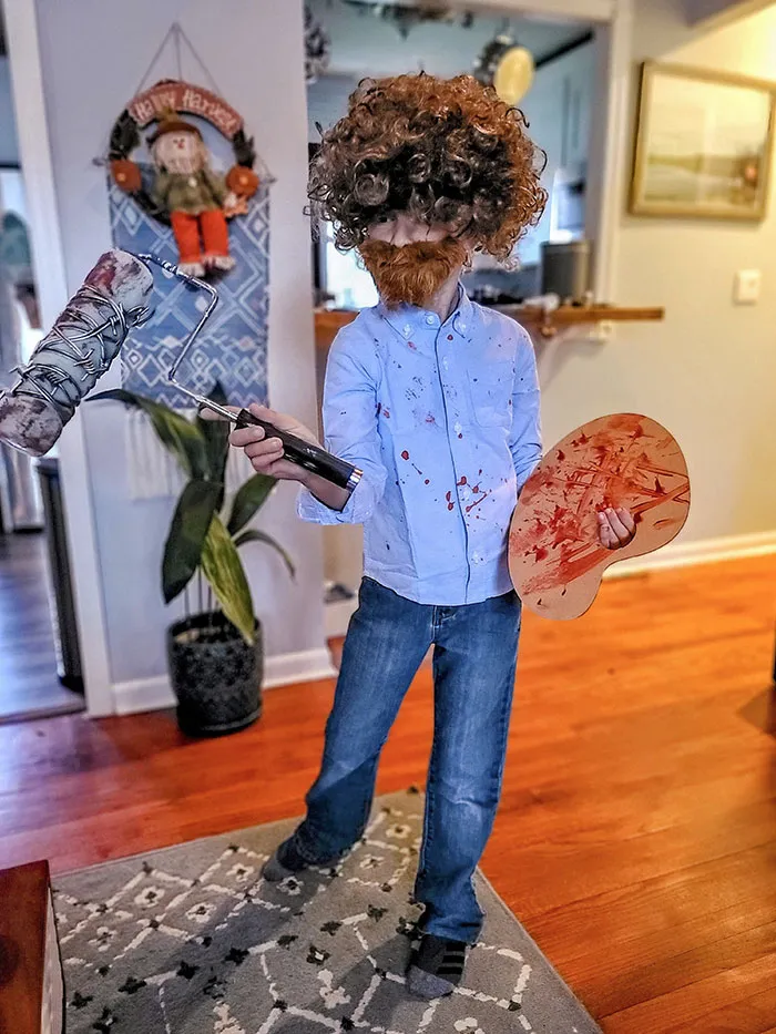 Bob Ross Zombie Hunter