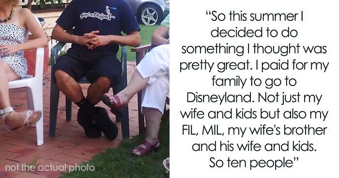 Man Didn't Even Have A Clue His In-Laws Were So Greedy And Entitled Before He Took Them To Disneyland For Free, So He Just Leaves