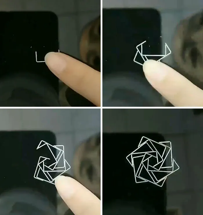 Cómo hacer un mándala usando grapas