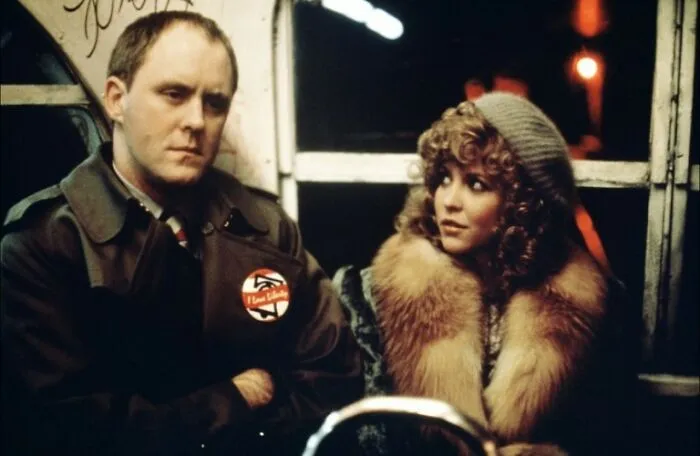 Nancy Allen y John Lithgow en Impacto (1981)